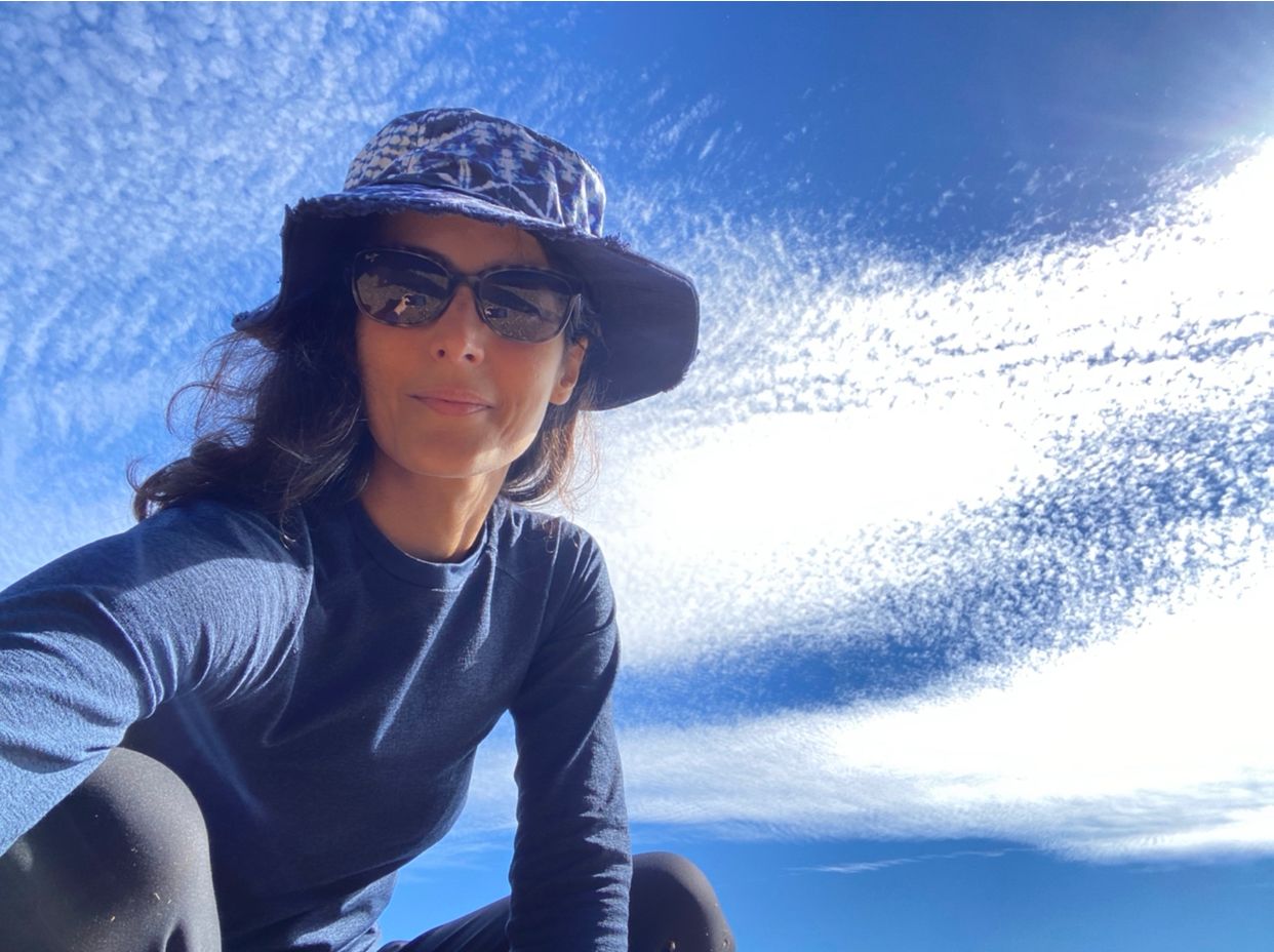 Tulip Joshi Wearing a Cap